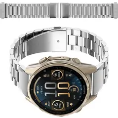 Bizon Strap Watch Aura Smartwatch 20mm silver