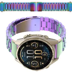 Bizon Strap Watch Aura Smartwatch 20mm rainbow