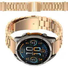 Bizon Strap Watch Aura Smartwatch 22mm rose gold