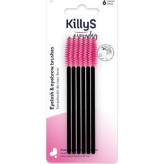 KILLYS_Βούρτσες για Βλεφαρίδες &amp| Φρύδια szczoteczki do rzęs i brwi 6szt