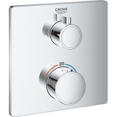 Μπαταρία ντους Grohe GROHTHERM TERM.BAT.PRYSZ.OBSŁ.2 WYJŚCIA