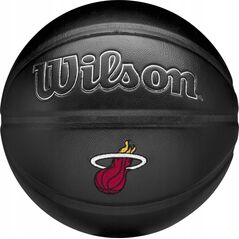 Wilson NBA Team Premiere Miami Heat Μπάλα WZ4026416XB Μαύρο 7