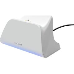 TRUST GXT 255W Quick charge stand for PS5 controllers - White