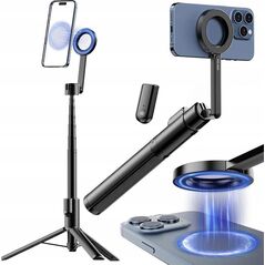 Kijek SELFIE Stick Statyw 1.36m na Magnes MagSafe Telefon Smartfon + PILOT / MG-003 PRO