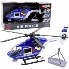 Helikopter Policyjny Hak Nosze Światła Dźwięki 1:14 EDUKAMP