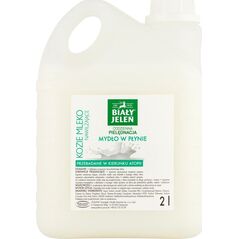 Biały Jeleń Mydło w płynie Kozie Mleko 2000ml - 2L