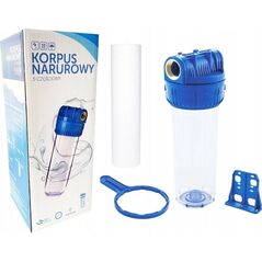 Zestaw: Korpus narurowy 1/2’’ kompletny z kluczem, płytką i wkładem PS10