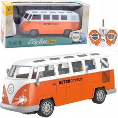 Autobus Retro City Bus Zdalnie Sterowany RC Światła 1:30
