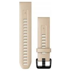 Garmin Pasek silikonowy na nadgarstek QuickFit 20 (jasnobeżowy / czarna sprzączka) (010-13102-08)