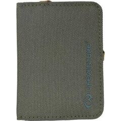 Lifeventure RFID Card Wallet, Recycled, Olive