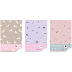 Interdruk Blok rysunkowy A4/50K UV Cute Girl (5szt)