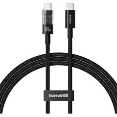 Καλώδιο Baseus Gem Τύπου C-Typc C 100W 2m (μαύρο)