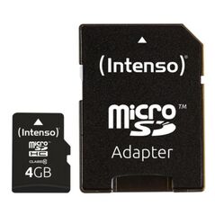 Intenso microSDHC Card  4GB Class 10 (3413450) (NSO3413450) έως 12 άτοκες Δόσεις