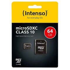 Intenso microSDXC Card 64GB Class 10 (3413490) (NSO3413490) έως 12 άτοκες Δόσεις
