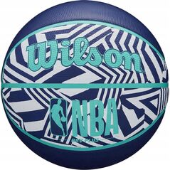 ΜΠΑΛΑ ΜΠΑΣΚΕΤ Wilson NBA DRV PLUS DAZZLE CAMO BSKT INDIGO ΜΕΓΕΘΟΣ 5