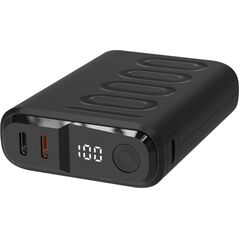 RealPower PB-10000C PD+ 10000 mAh Μαύρο