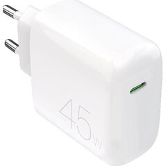 Φορτιστής τοίχου Puro PROLITE 45W USB-C - λευκός
