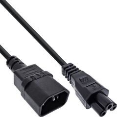 Καλώδιο τροφοδοσίας InLine®, υποδοχή C14 σε βύσμα C5, μαύρο, 3m