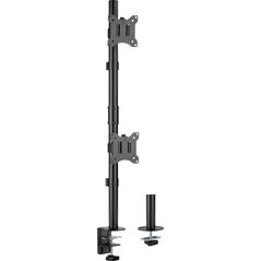 Επιτραπέζια βάση InLine®, για 2x LCD-/LED-οθόνες έως 81cm (32"), μέγιστο βάρος 9kg