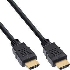 110er Bulk-Pack InLine® HDMI Καλώδιο, HDMI High Speed με Ethernet, St/St, 0,5m