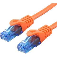 LOGON TCU55U150O καλώδιο δικτύου Πορτοκαλί 15 m Cat5e U/UTP (UTP)
