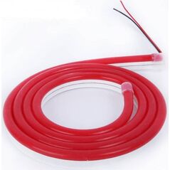 LED ταινία NEON FLEX 24Vdc, 7.2W/m, 120LED/m, κόκκινη, 6x12mm, 5m ρολό, IP67