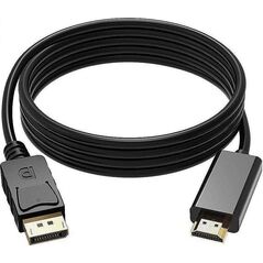 RoGer DisplayPort to HDMI cable / 4K x 2K / 1.8M / Black