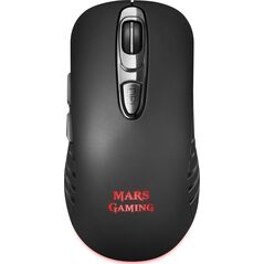 Mars Gaming MMW2 Wireless Gaming Mouse with Additional Buttons / RGB / 3200 DPI