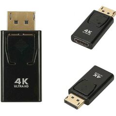 RoGer DisplayPort to HDMI Adapter 4K@30Hz