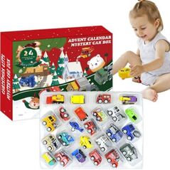 RoGer Christmas Advent Calendar with Toy Cars 24pcs.