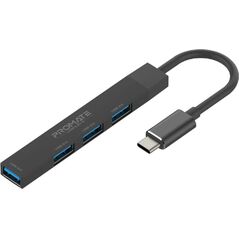 PROMATE LiteHub-4 USB-C Hub 3x USB 2.0 / 1x USB 3.0