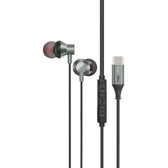 Promate Silken-C Ergonomic Stereo In-Ear Wired Earphones USB-C / 1.2m