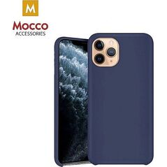 Mocco Ultra Slim Soft Matte 0.3 mm Silicone Case for Apple iPhone XS MAX Blue