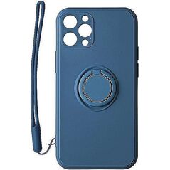 Mocco Pastel Ring Silicone Back Case for Xiaomi Mi 10T 5G Blue
