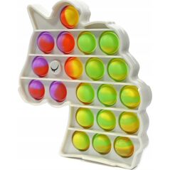 Simple Dimple Push Pop it Antistress Sensory Toy Unicorn 12x13cm