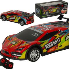 RoGer Toy Sport Car RC with Light effect 1:18