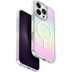Case UNIQ Iridescia for iPhone 16 Pro Magclick Charging holographic