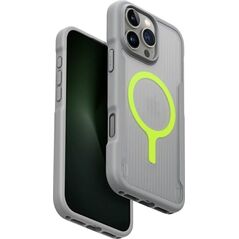 Etui UNIQ Combat Active do iPhone 16 Pro Max Magclick Charging szary