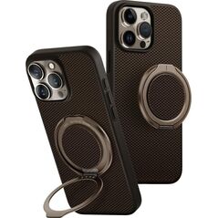 Etui UNIQ Keva Air do iPhone 16 Pro Max  Magclick Charging GripFit brązowy