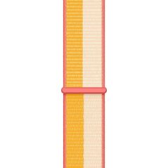 APPLE PASEK APPLE WATCH ML2Y3AM/A SPORT LOOP 45MM MAIZE/WHITE ORYGINALNA PLOMBA