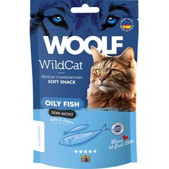 WOOLF WILDCAT przysmak KOT 50g SOFT OILY  FISH