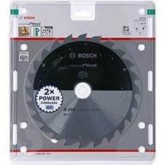 Circular saw blade 216x30mm, 24 Bosch Standard for Wood