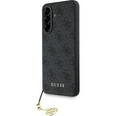 Case Guess 4G Charms Collection for Samsung Galaxy A56 black