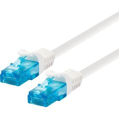 LOGON TCU55U0025WH kabel sieciowy Biały 0,25 m Cat5e U/UTP (UTP)