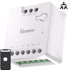 Przełącznik WiFi SONOFF MINI-D Matter (AC/DC 12-48V, styk bezpotencjałowy) Sonoff