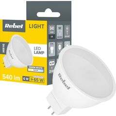 Lampa Led Rebel 6W MR16 3000K 230V trwałe mocne