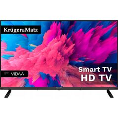 Telewizor Kruger&Matz 32" HD smart DVB-T2/S2 H.265 Hevc Wi-Fi 3xHDMI 2xUSB