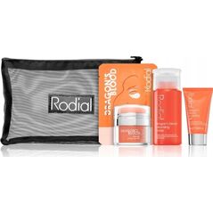 Little Luxuries Kit Set Rodial: Dragon's Blood, Purifying, Micellar Water, For All Skin Types, 100 ml + Dragon's Blood, Refreshes & Hydrates, Eye Gel, 15 ml + Dragon's Blood, Sculpting, Gel, For Face, 15 ml + Dragon's Blood, Hydrating, Eye Patch, 3 g For