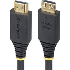 StarTech HDMI2-CABLE-GRIP-3F kabel HDMI 0,9 m HDMI Typu A (Standard) Czarny