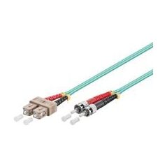 MicroConnect Patchcord światłowodowy ST/UPC-SC/UPC, 50/125, OM3, 2m (FIB122002)